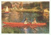 Pierre Renoir Boating on the Seine oil painting picture wholesale